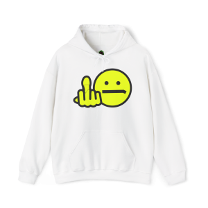 Middle Finger Smiley Hoodie